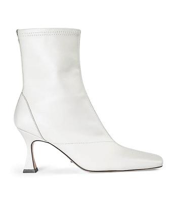White Tony Bianco Fomo Dove Nappa 8cm Ankle Boots | EZAHC55196