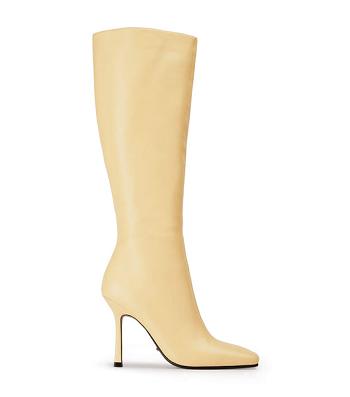 Yellow Tony Bianco Havana Butter Nappa 10.5cm Stiletto Boots | QZAUV52634